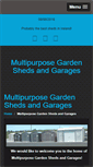 Mobile Screenshot of multipurposesheds.com